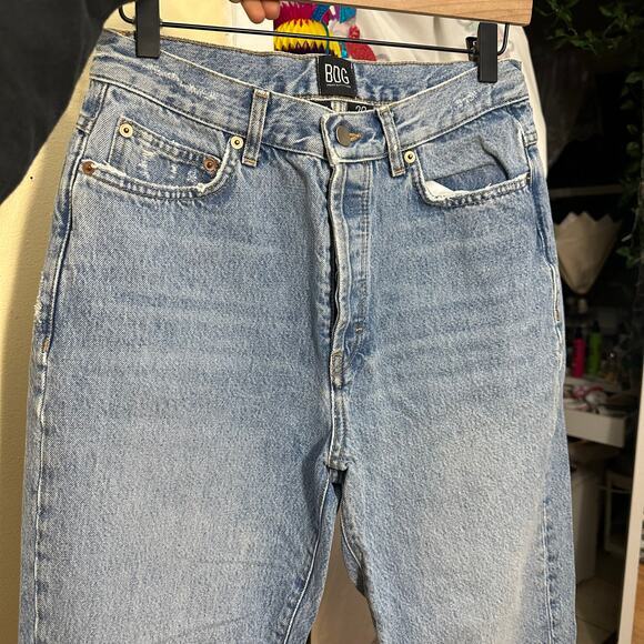 BDG Urban Outfitters Toothpick High Rise Jeans Size 28 Medium Wash - Picture 5 of 9